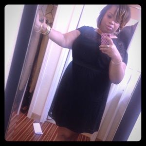 A lil lace Black Dress